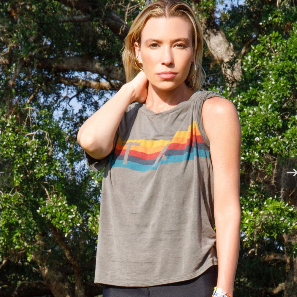 Tracy Anderson Olive Tee